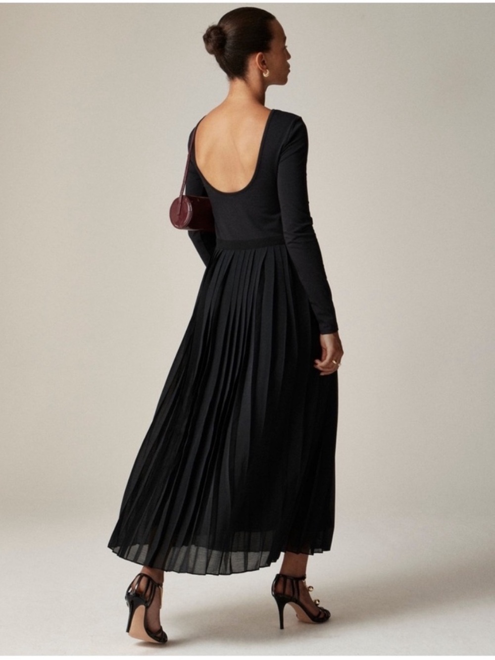 J Crew Dress M Ballet Black